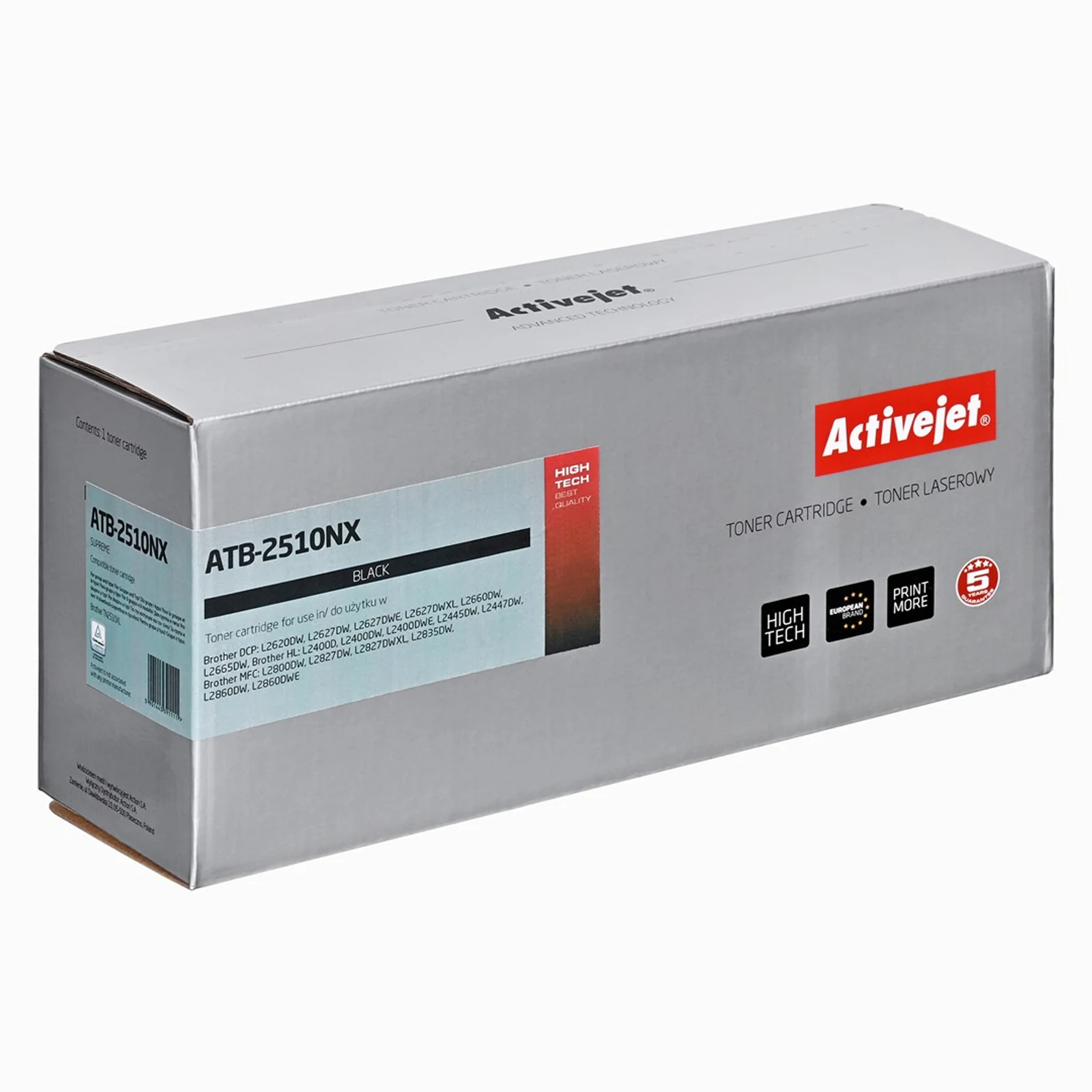 Toner zamiennik Activejet ATB-2510NX do drukarek Brother — zdjęcie 1 z 2