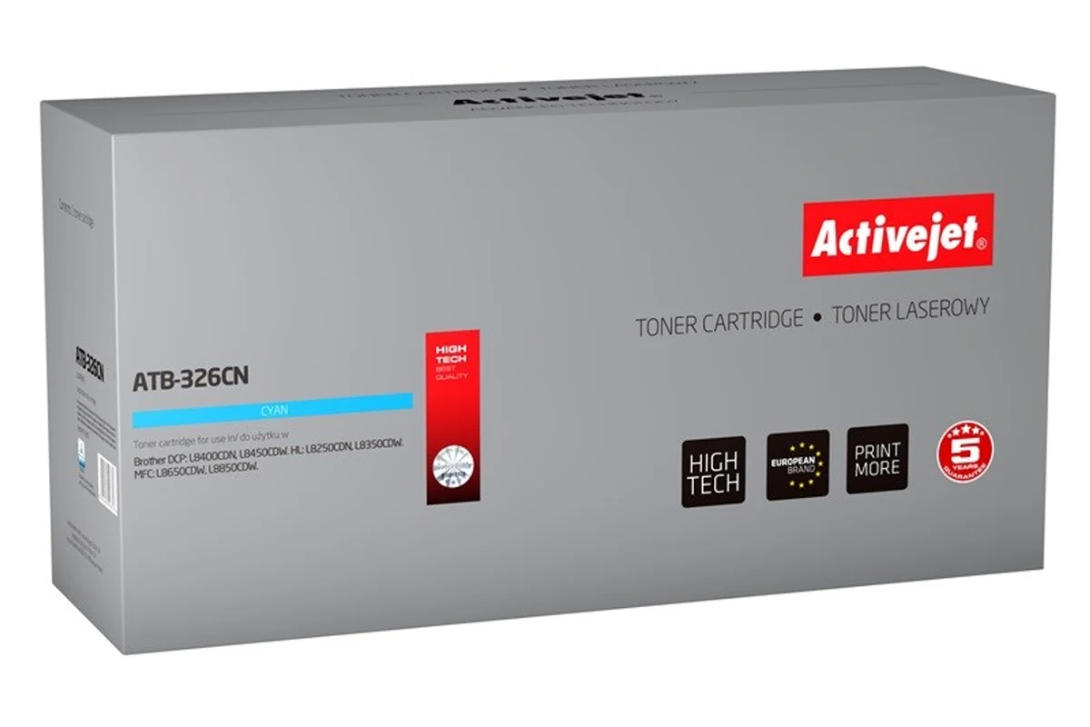 Toner Activejet ATB-326CN - Zamiennik do drukarek Brother TN-326C