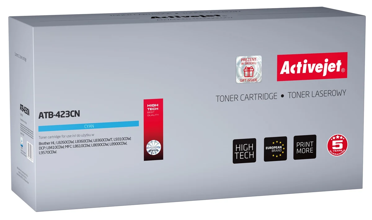 Toner Activejet ATB-423CN - Zamiennik do drukarek Brother TN-423C