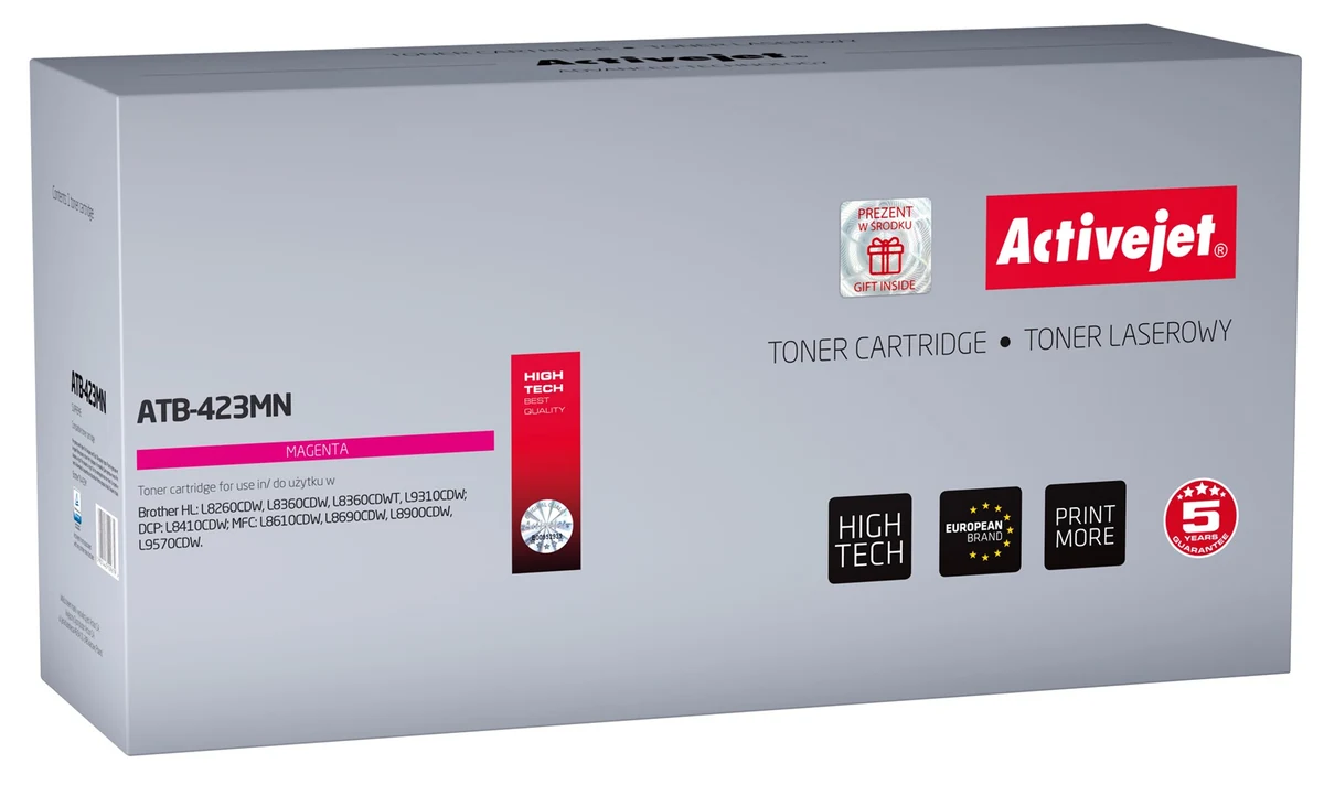 Toner Activejet ATB-423MN - Zamiennik do drukarek Brother TN-423M