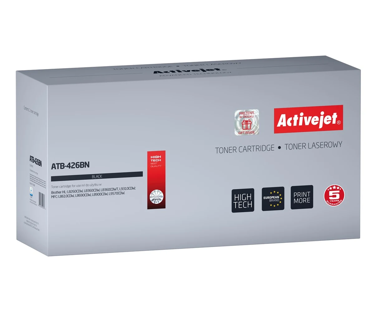 Toner Activejet ATB-426BN - Zamiennik do drukarek Brother TN-426BK