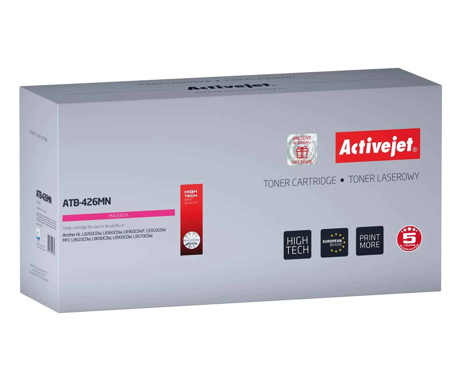 Toner Activejet ATB-426MN - Zamiennik do drukarek Brother TN-426M