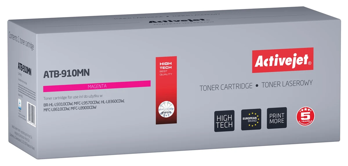 Toner Activejet ATB-910MN - Zamiennik do drukarek Brother TN910M