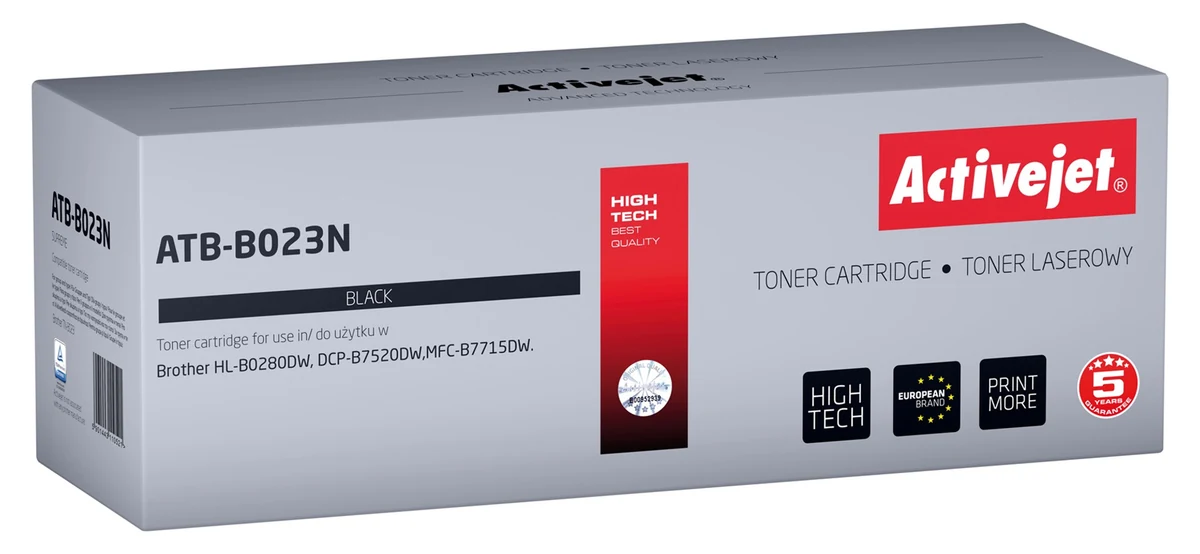 Activejet ATB-B023N Toner Zamiennik dla Brother DCP, HL, MFC