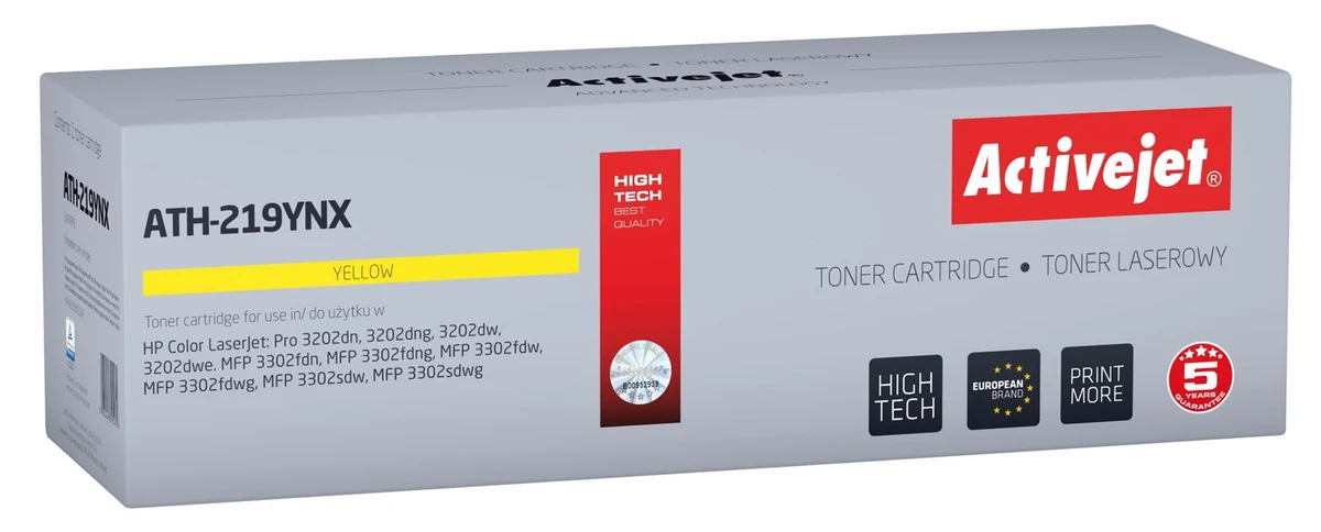 Activejet ATH-219YNX Toner, Zamiennik HP 219X W2192X, 2500 stron