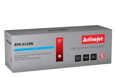 Toner zamiennik Activejet ATH-311AN do HP 126A CRG-729C (cyjan)