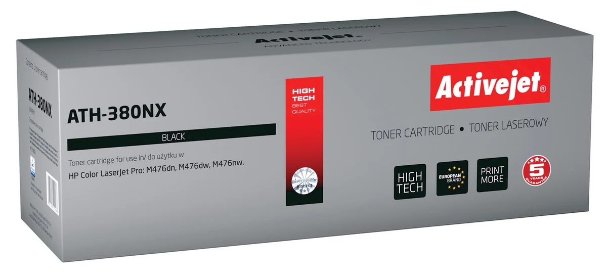 Activejet ATH-380NX Toner (zamiennik HP 312X CF380X; czarny)