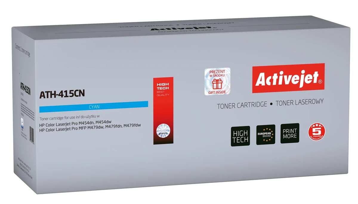 Activejet ATH-415CN Toner (zamiennik HP 415A; 2100 stron; niebieski) z chipem