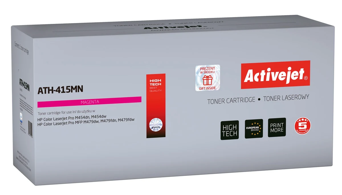 Activejet ATH-415MN Toner - Zamiennik HP 415A Czerwony