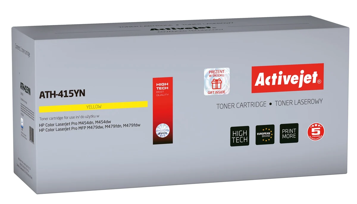 Activejet ATH-415YN Toner - Zamiennik HP 415A; 2100 stron; ö