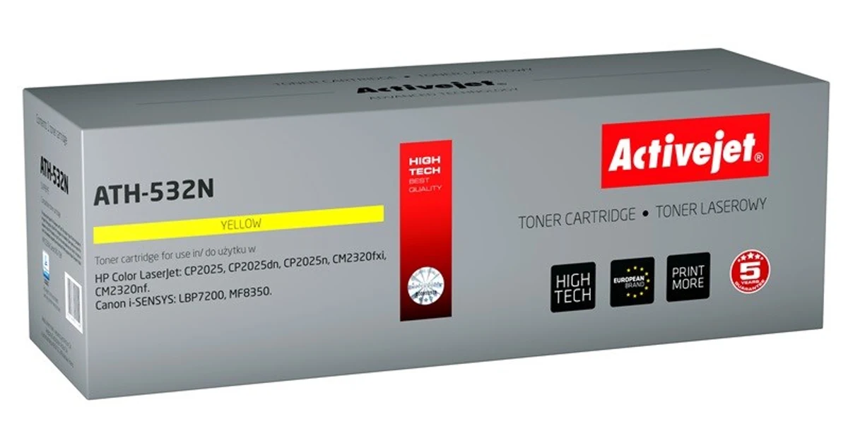 Activejet ATH-532N Toner, 3200 stron, öölt, kompatybilny z HP