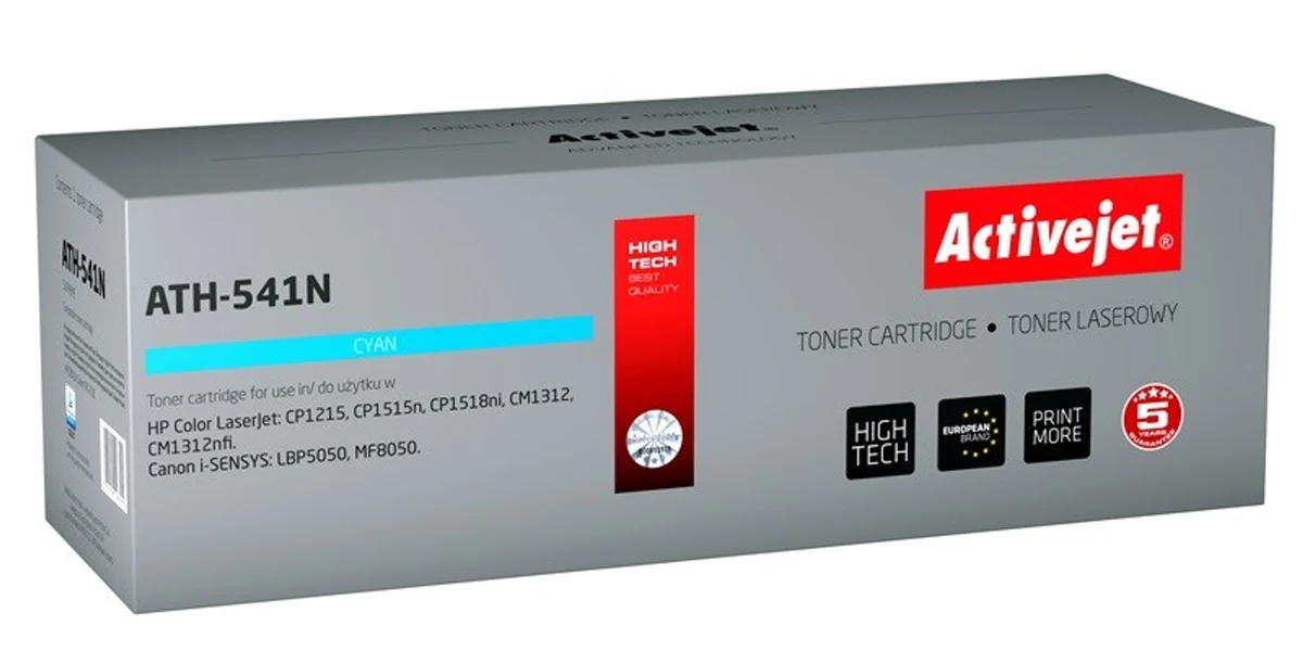 Activejet ATH-541N Toner Zamiennik HP 125A CB541A
