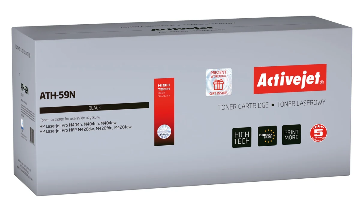Activejet ATH-59N Toner Zamiennik HP 59A CF259A 3000 stron czarny