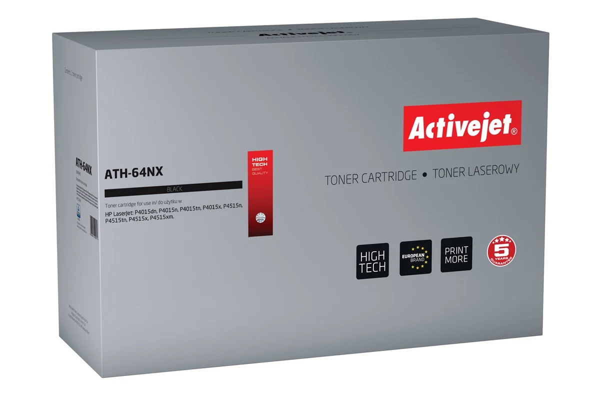 Activejet ATH-64NX Toner, 24000 stron, czarny