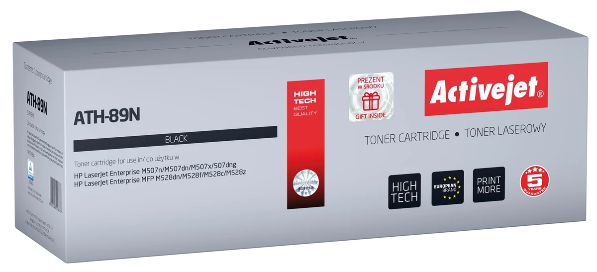 Activejet ATH-89N Toner - Zamiennik HP CF289A, 5000 stron, czarny