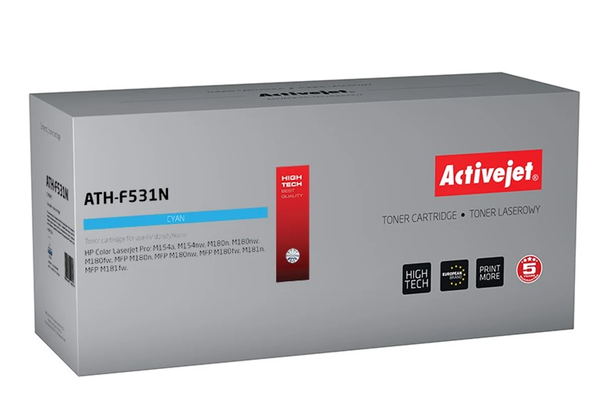 Activejet ATH-F531N Toner, 900 stron, niebieski