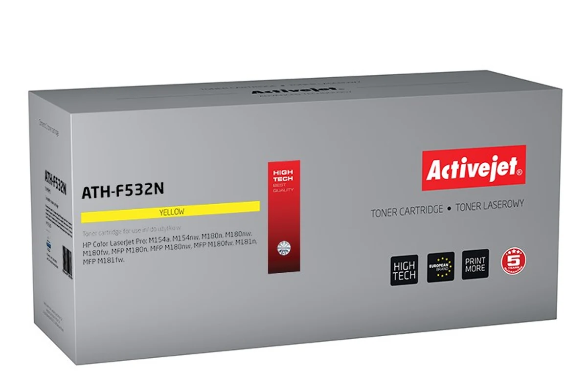 Activejet ATH-F532N Toner, Zamiennik HP 205A CF532A, 900 stron