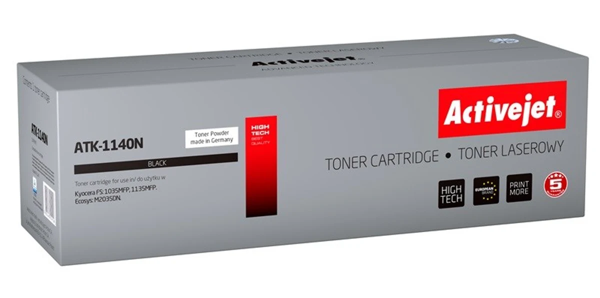 Toner zamiennik Activejet ATK-1140N do drukarek Kyocera