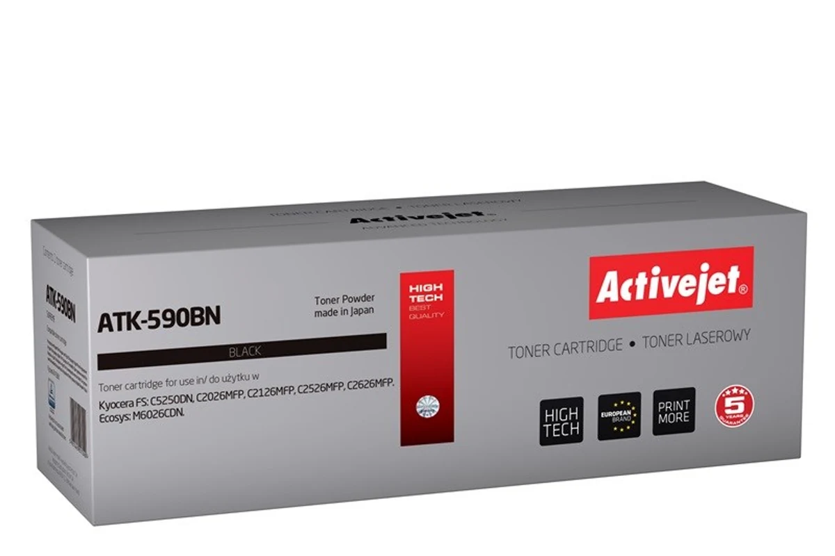 Toner Activejet ATK-590BN do drukarki Kyocera FS-C5250DN