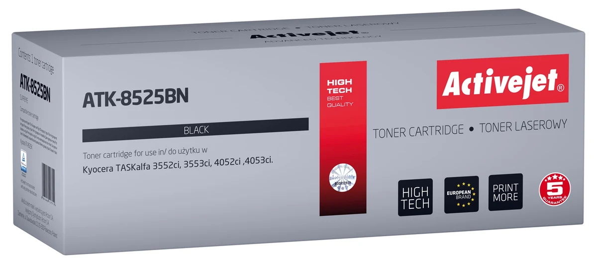 Toner zamiennik Activejet ATK-8525BN do drukarek Kyocera