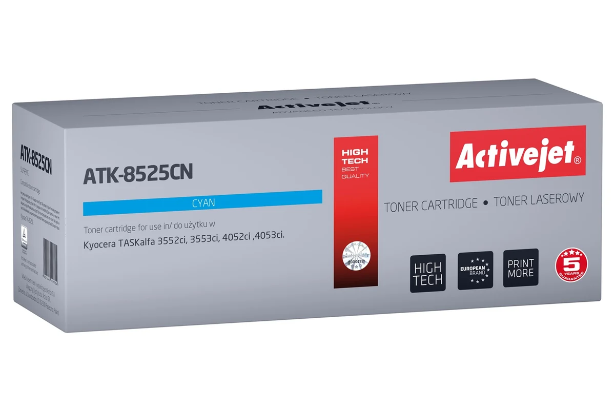 Toner Zamiennik Activejet ATK-8525CN do drukarek Kyocera