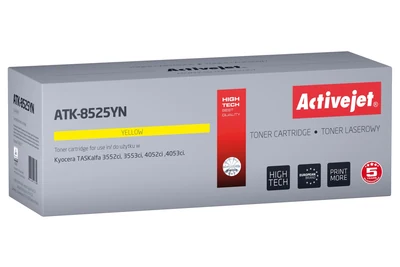 Toner Activejet ATK-8525YN - Zamiennik do drukarek Kyocera TK-8525Y
