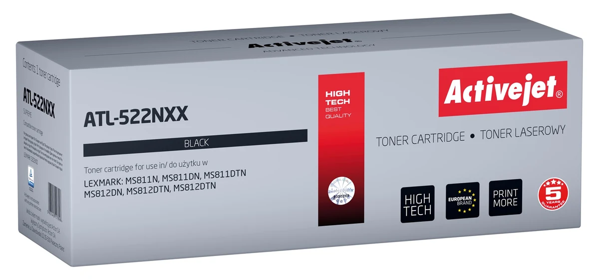 Activejet ATL-522NXX Toner Zamiennik Lexmark 52D2X00