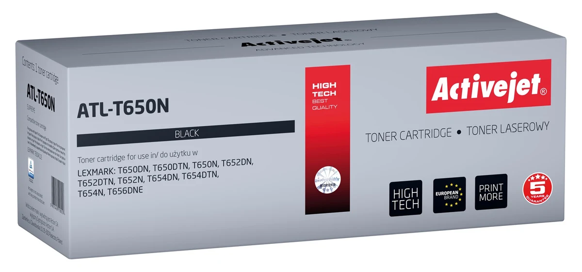 Toner zamiennik Activejet ATL-T650N do drukarek Lexmark