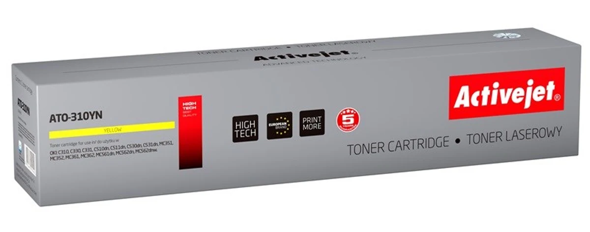 Toner Activejet ATO-310YN - Zamiennik do drukarek OKI