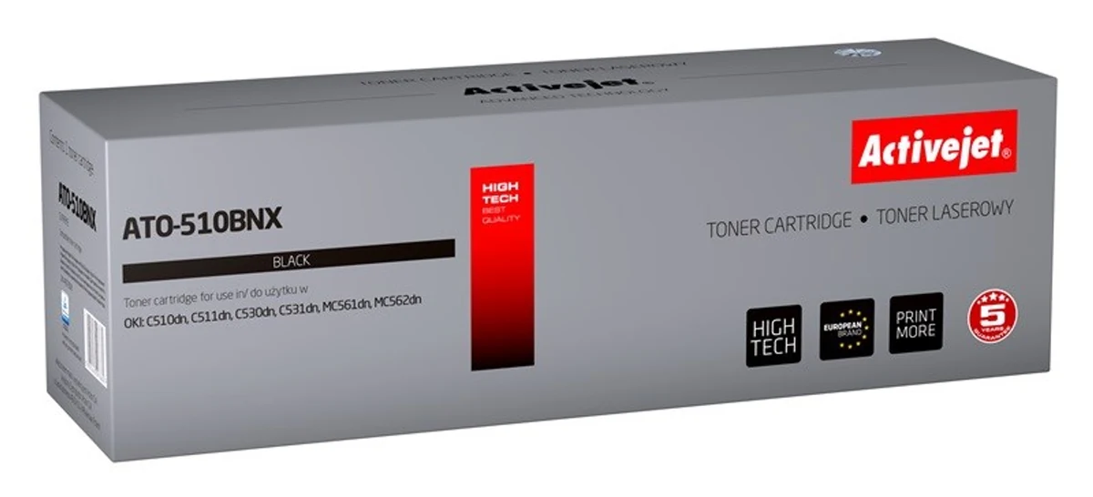 Toner Activejet ATO-510BNX - Zamiennik do drukarek OKI