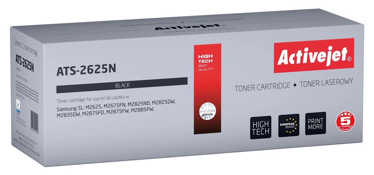 Toner zamiennik Activejet ATS-2625N do drukarek Samsung MLT-116L
