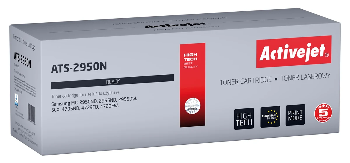 Toner zamiennik Activejet ATS-2950N do drukarek Samsung
