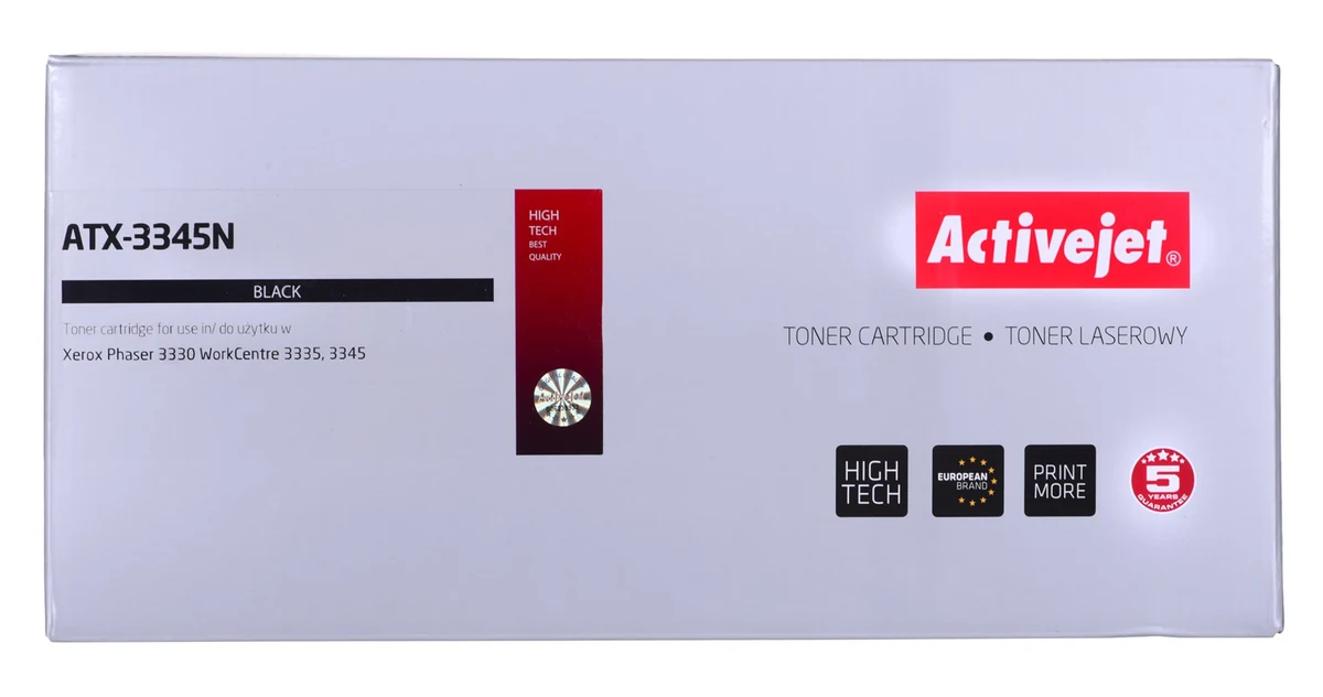 Toner Activejet ATX-3345N do drukarek Xerox, czarny, 3000 stron