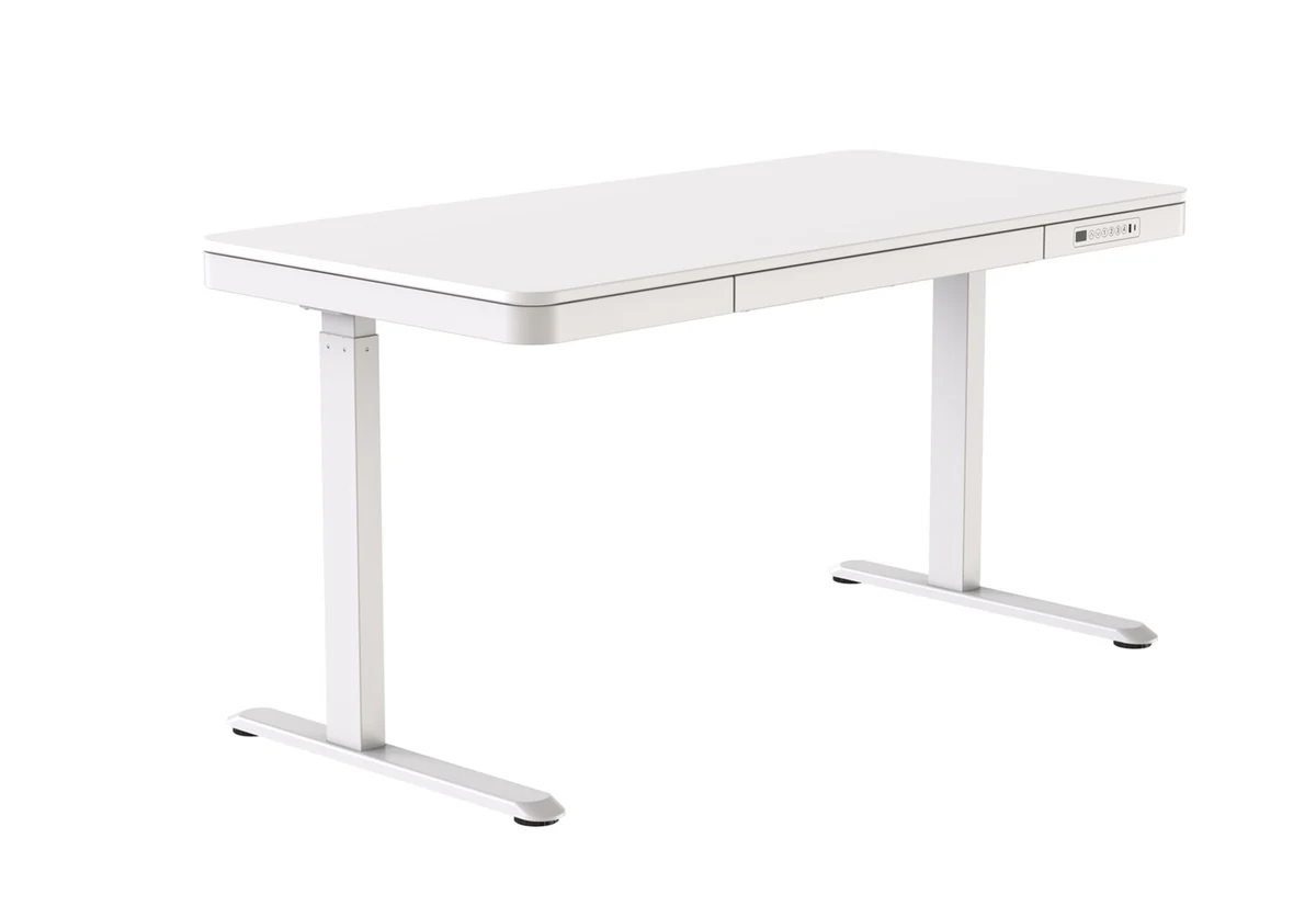 Activejet Biurko ET119W-C, białe, 140x70cm