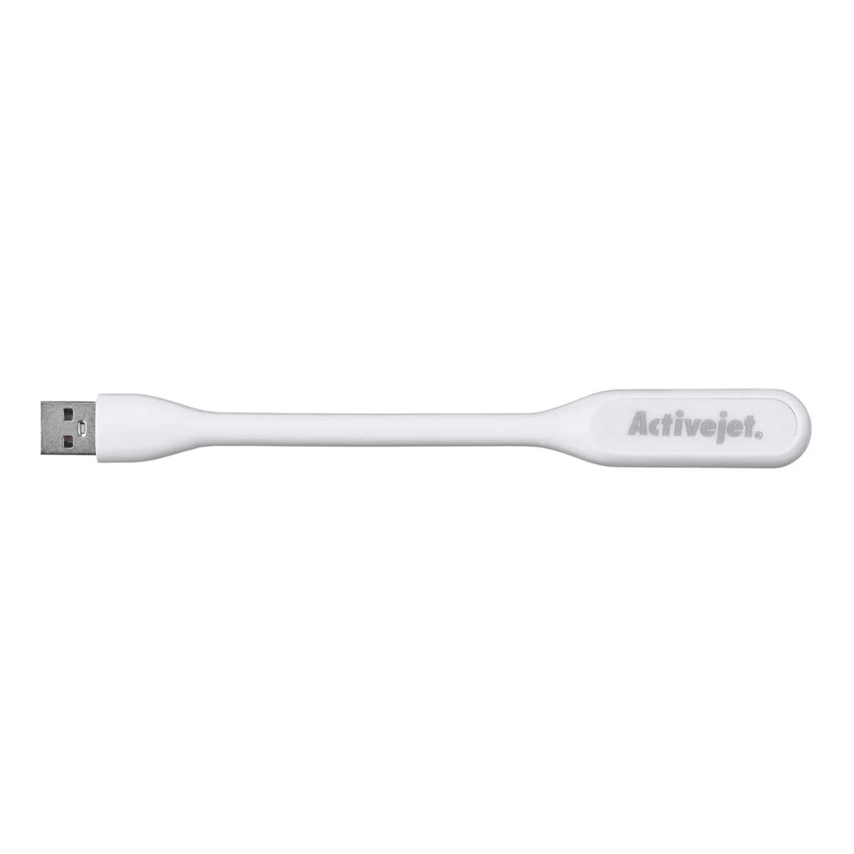 Activejet Lampka do komputera USB 5V Biała