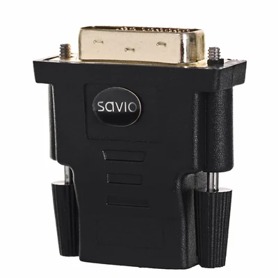 Adapter Savio CL-21 HDMI do DVI-D, czarny