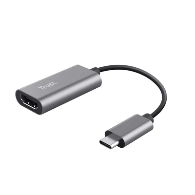 Adapter TRUST DALYX USB-C do HDMI, szary, 24g