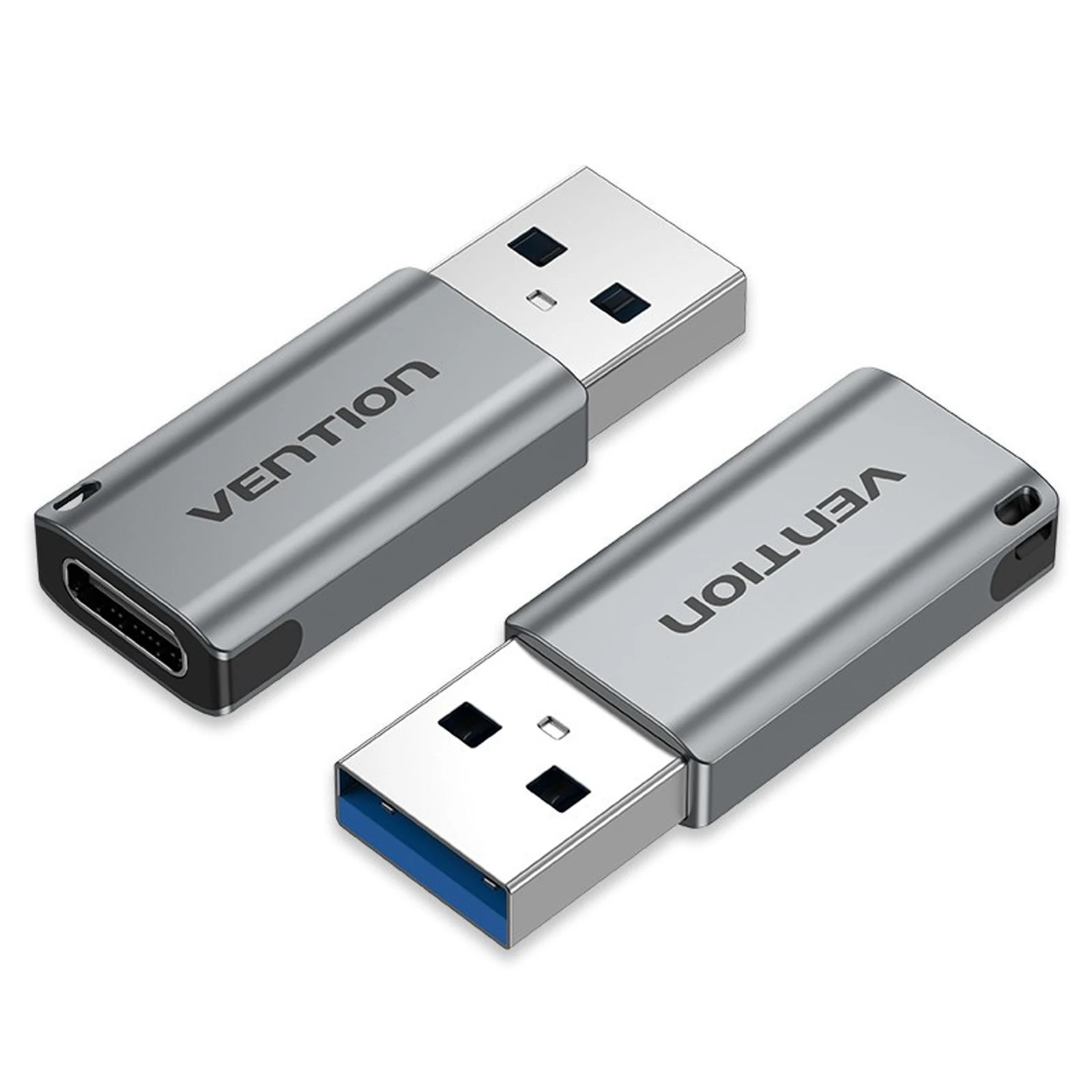 Adapter USB 3.0 Vention USB-A do USB-C szary — zdjęcie 1 z 2