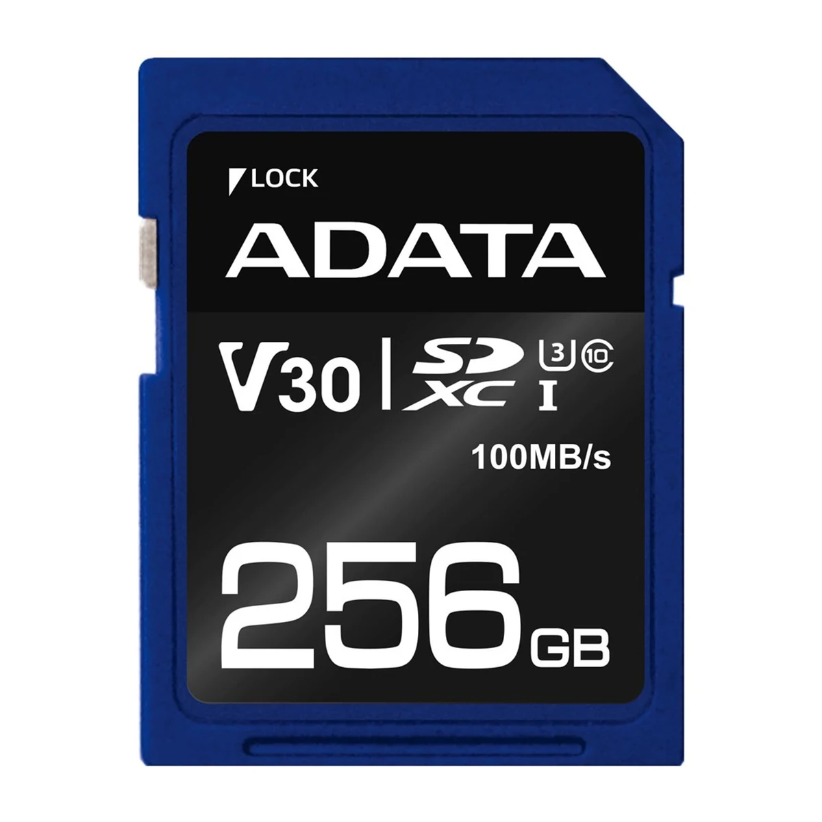 Karta pamięci microSD ADATA Premier Pro 256 GB, klasa 10, UHS-I/U3, prędkość zapisu 30 MB/s