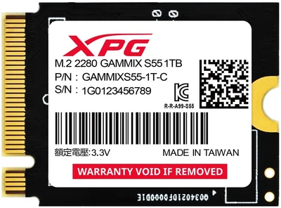 Dysk SSD ADATA GAMMIX S55 1TB Gen4x4 2230