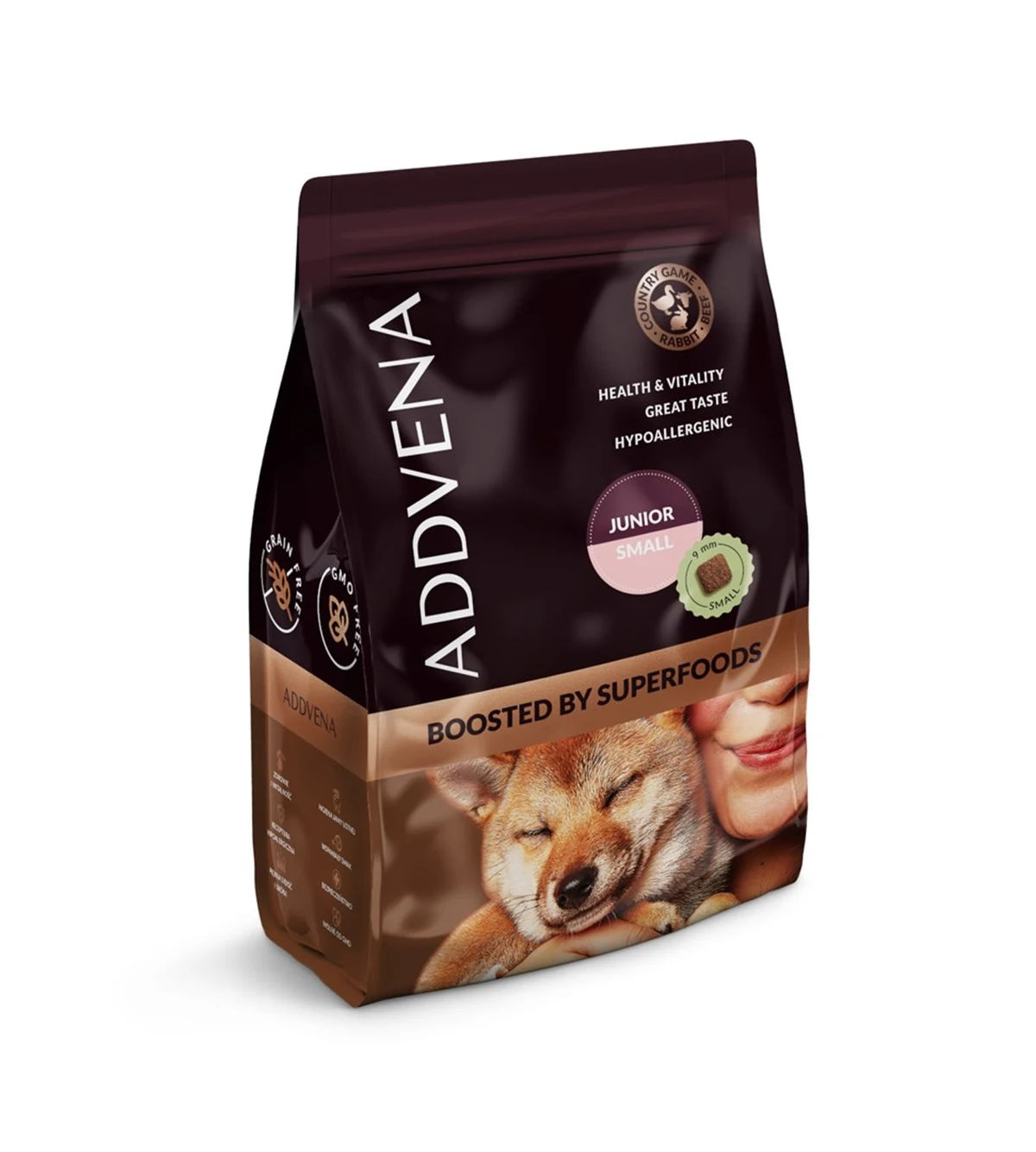 ADDVENA BOOSTED BY SUPERFOODS 2,5kg dla małych ras