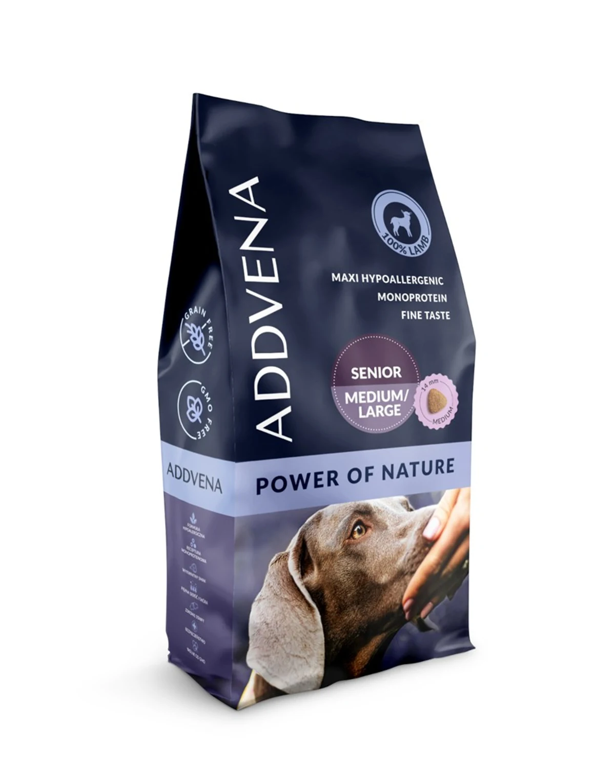 ADDVENA POWER OF NATURE 10kg dla starszych psów
