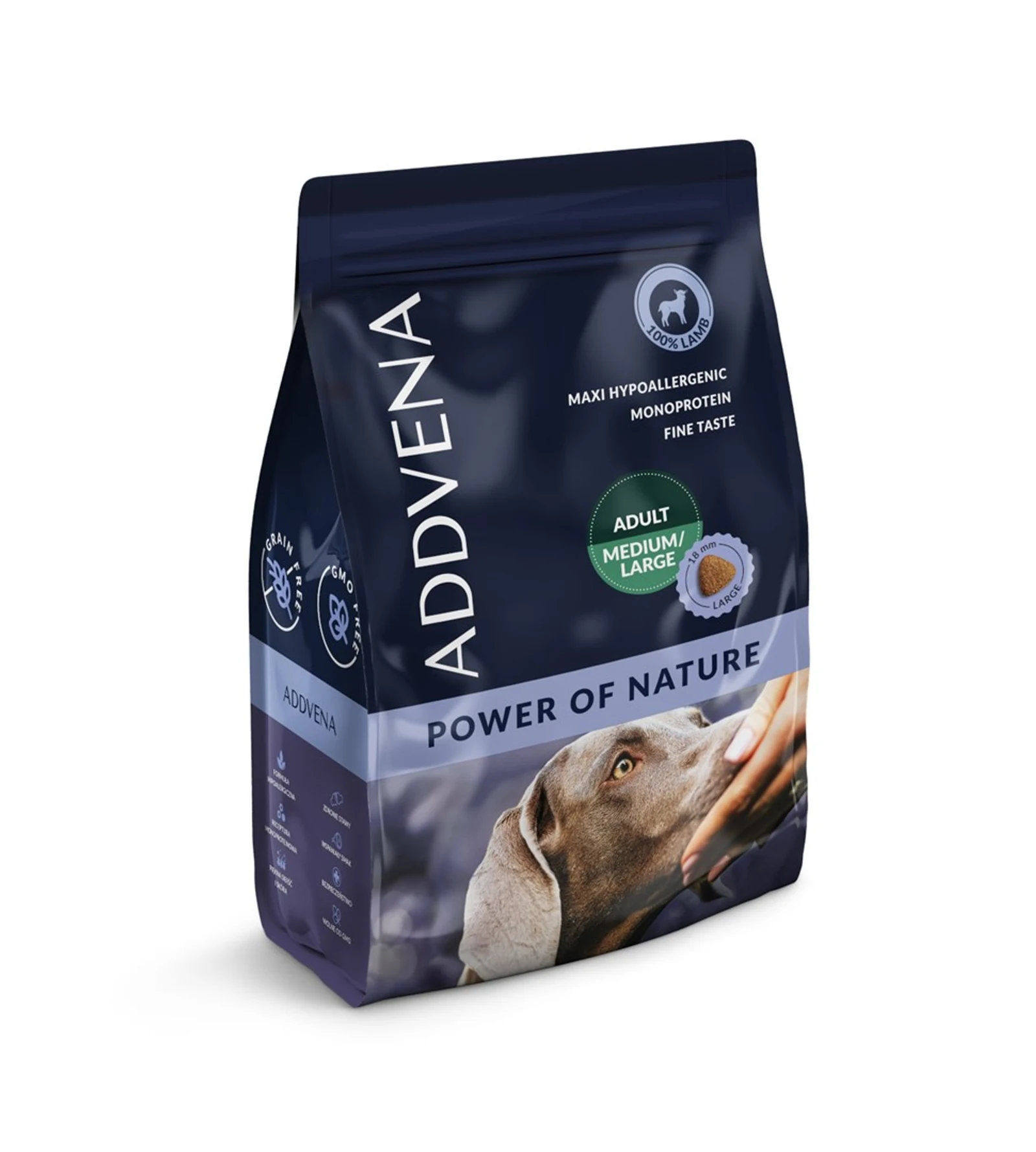 ADDVENA POWER OF NATURE 2,5kg dla psów średnich i dużych — zdjęcie 1 z 4
