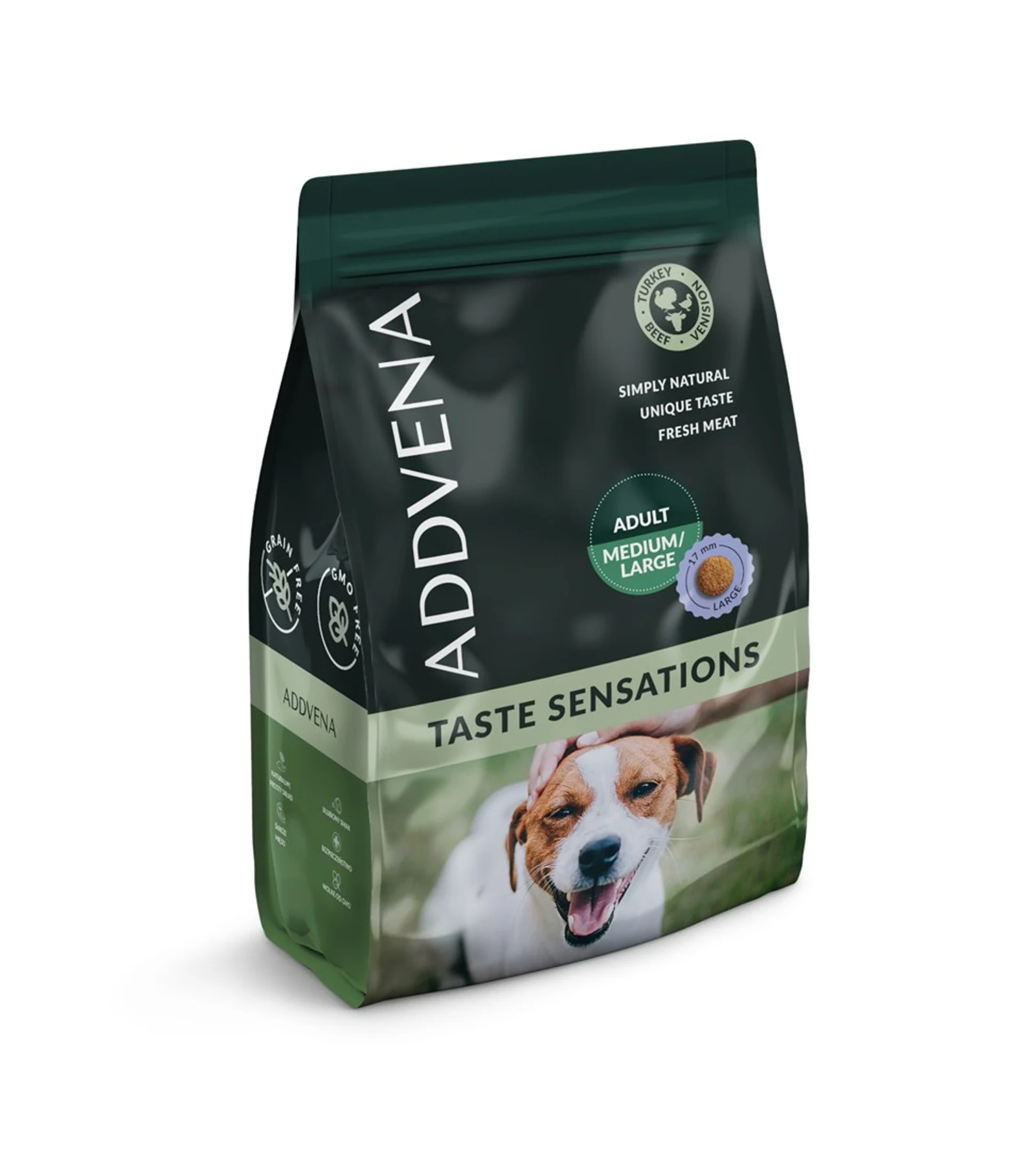 ADDVENA TASTE SENSATIONS 2,5kg dla psów średnich i dużych ras — zdjęcie 1 z 6