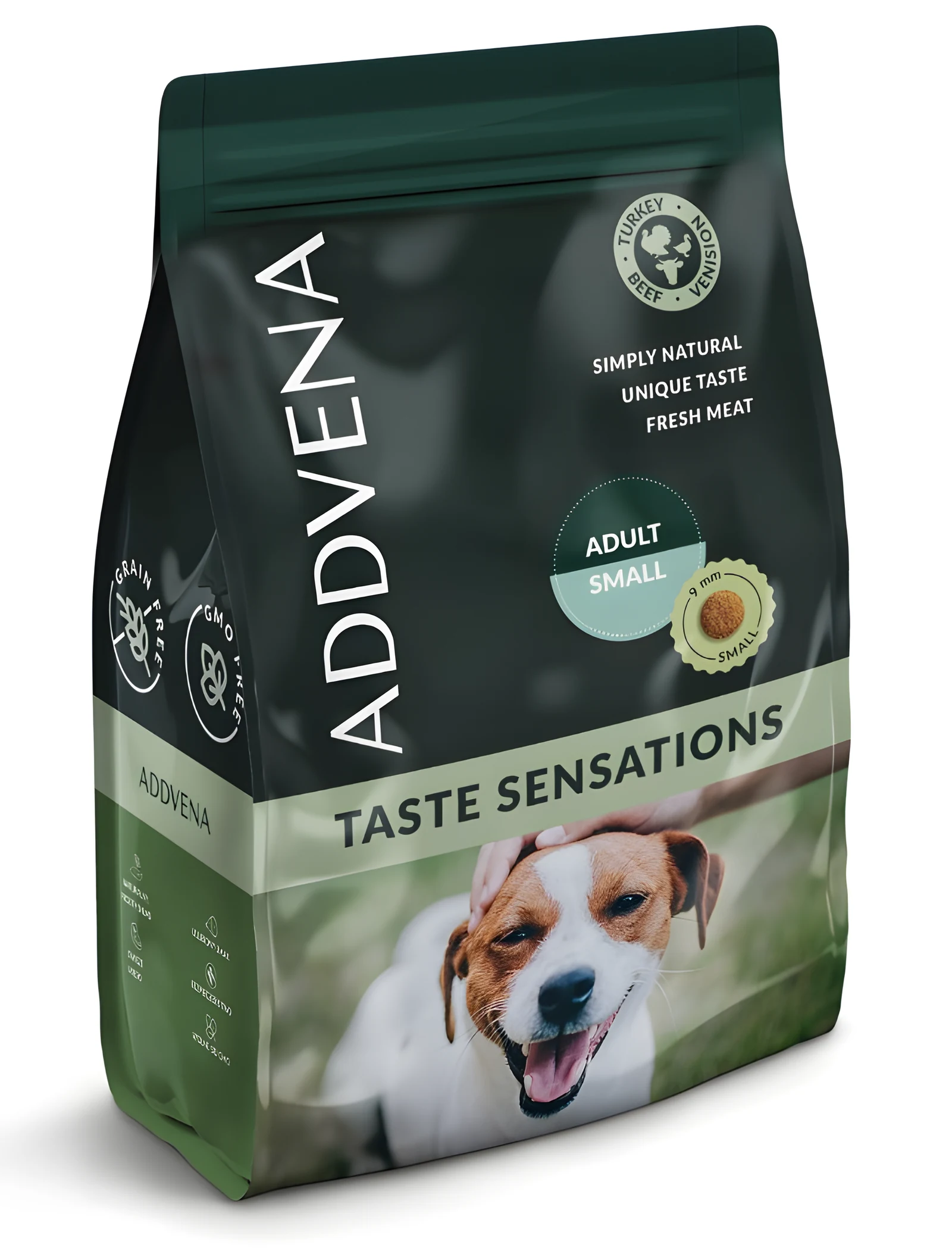 ADDVENA TASTE SENSATIONS dla dorosłych psów 2,5kg — zdjęcie 1 z 6