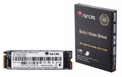 Dysk SSD AFOX ME300 M.2 PCI-Express 512GB TLC NVMe