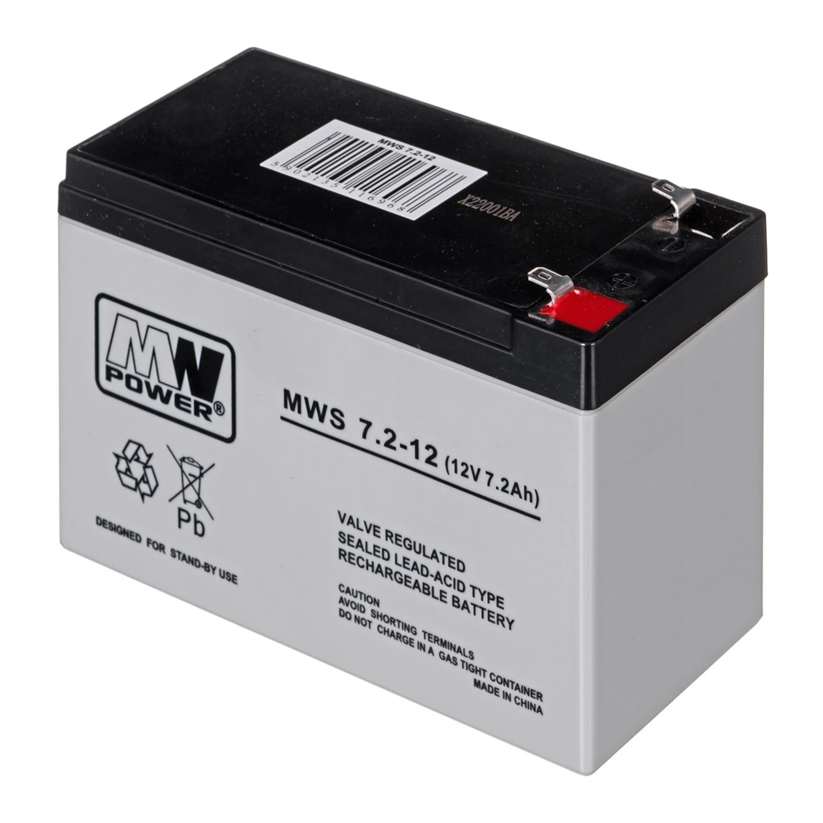 Akumulator MPL POWER ELEKTRO MWS 7.2-12 — zdjęcie 1 z 2