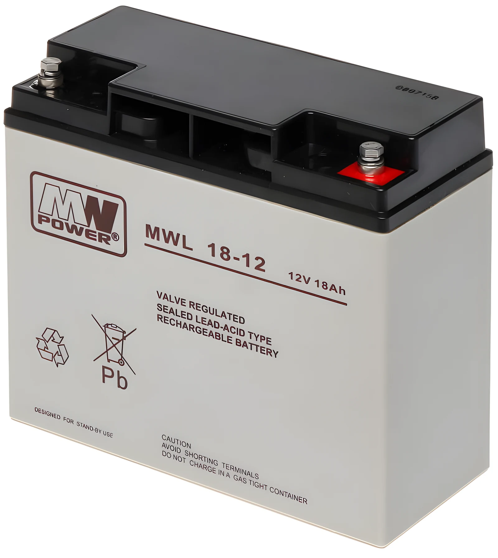Akumulator MW Power AGM MWL 18-1212V/18Ah