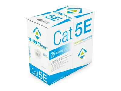 Kabel sieciowy F/UTP kat.5e, Alantec, 305m, PVC