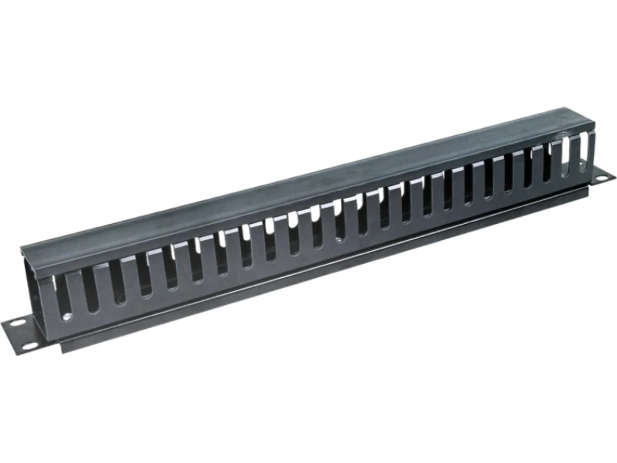 Organizer kabli Alantec 1U 19 z pokrywą maskującą
